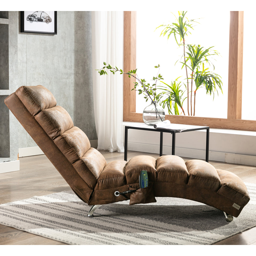 Coolmore Luxury Upholstered Chaise Lounge Chair