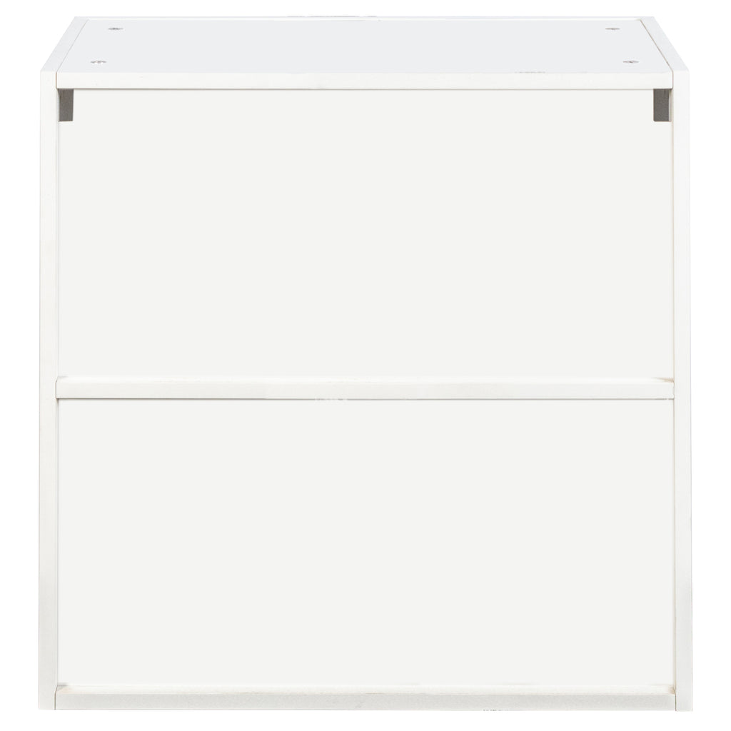 Wall Cabinet with Arched Glass Doors