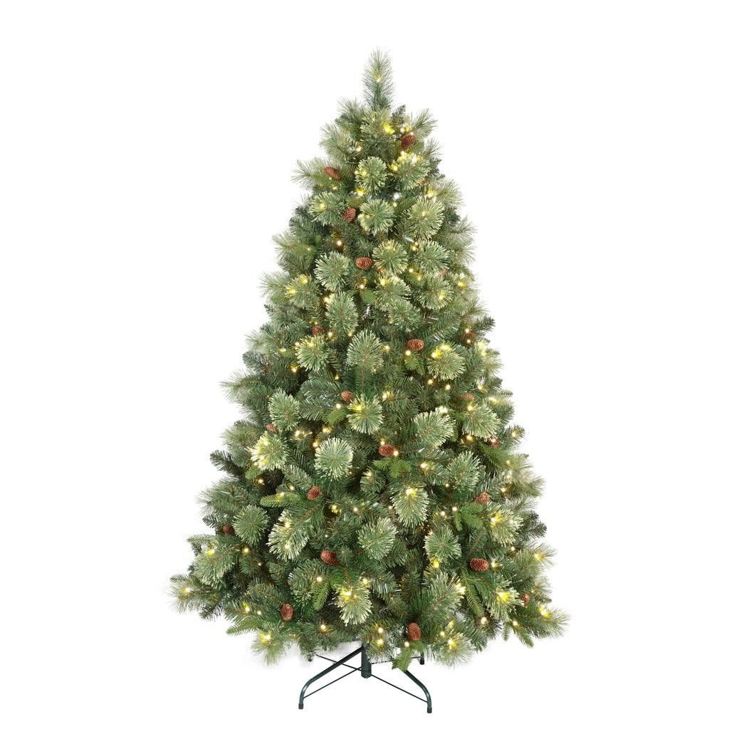 6FT Pre-Lit Artificial Christmas Tree