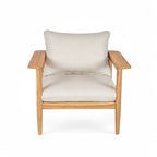 Terassi Outdoor Acacia Wood Lounge Chair, Set of 2