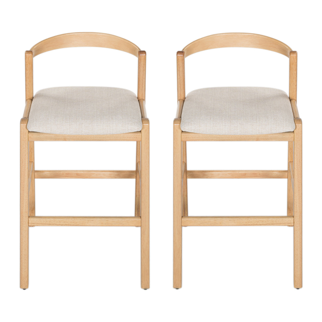 Balmain Indoor Rubberwood Barstool