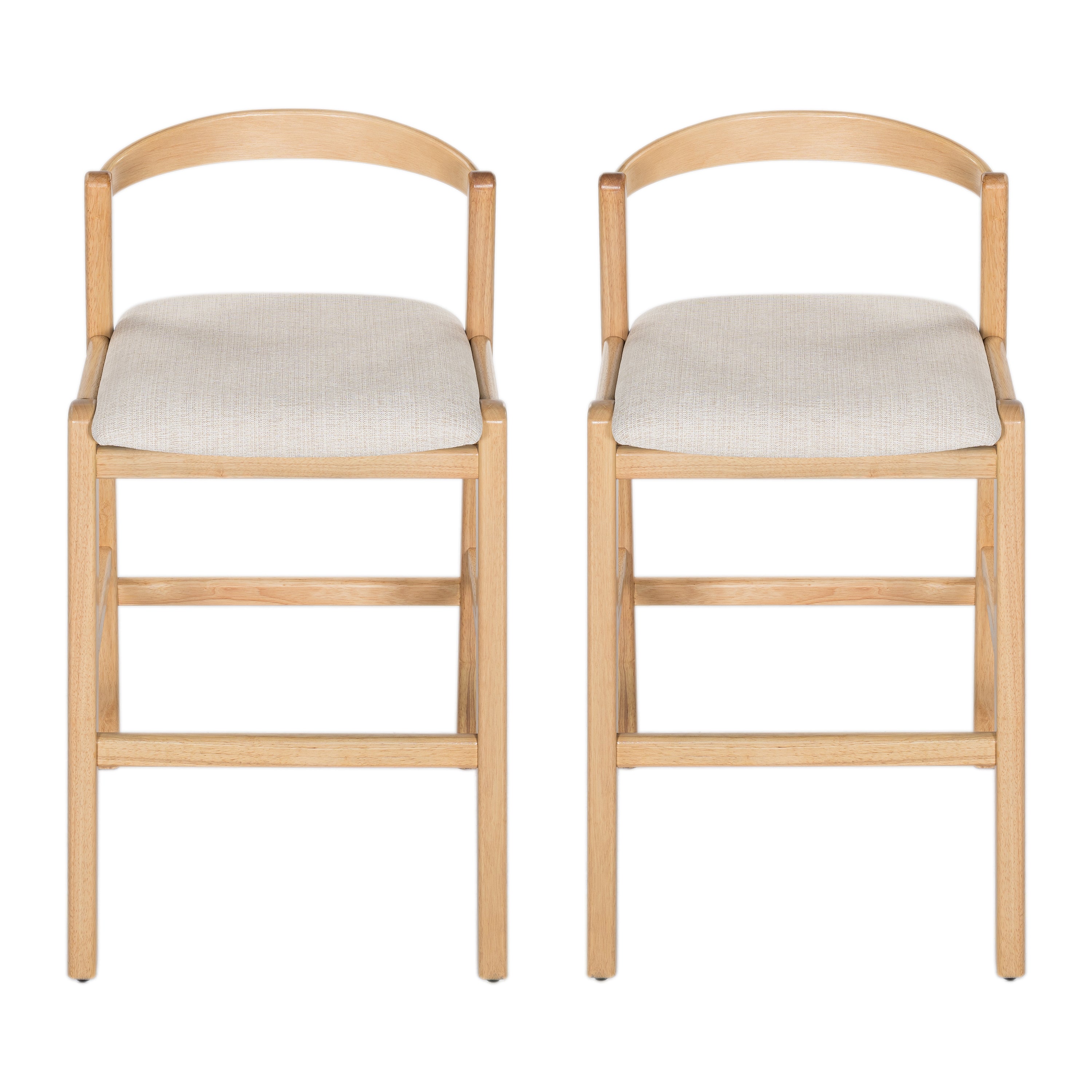 Balmain Indoor Rubberwood Barstool