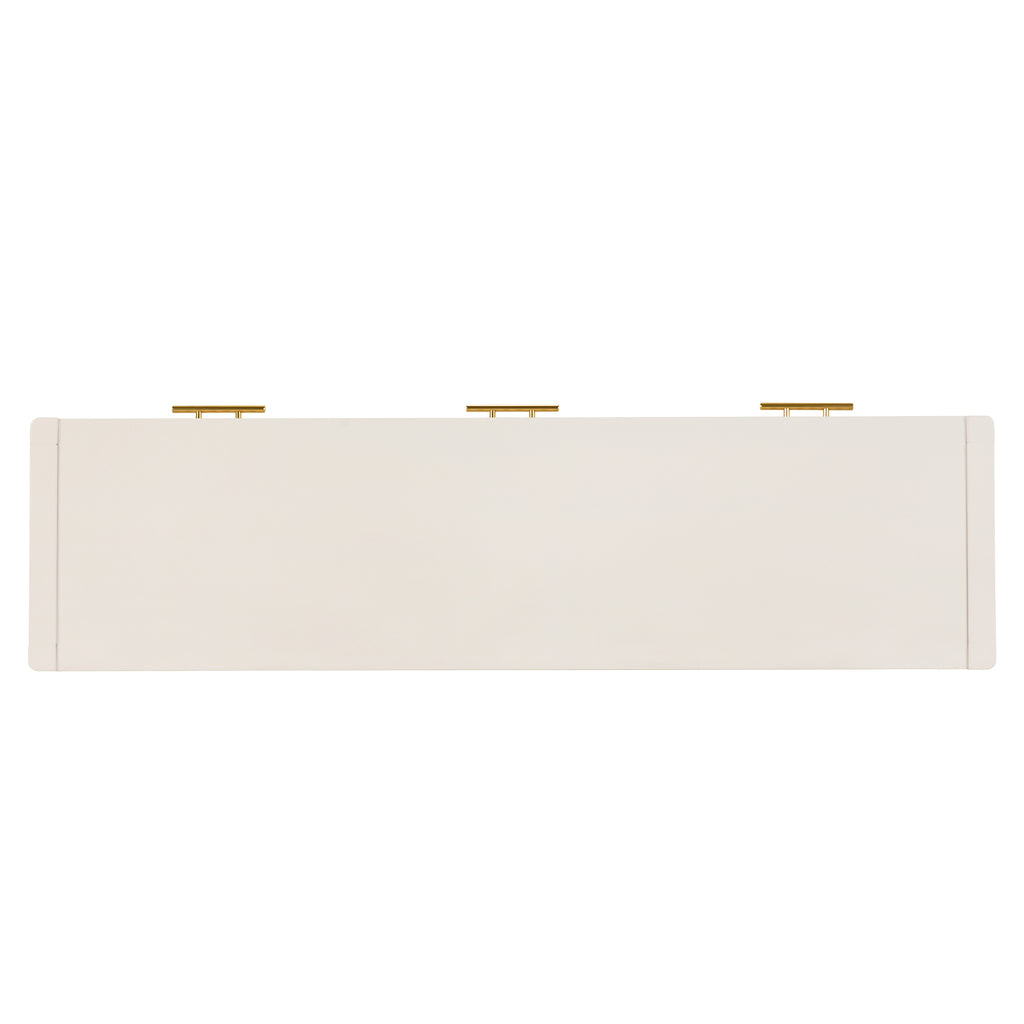 U_Style 60" Painted Console Table with 3 Drawers