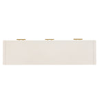 U_Style 60" Painted Console Table with 3 Drawers