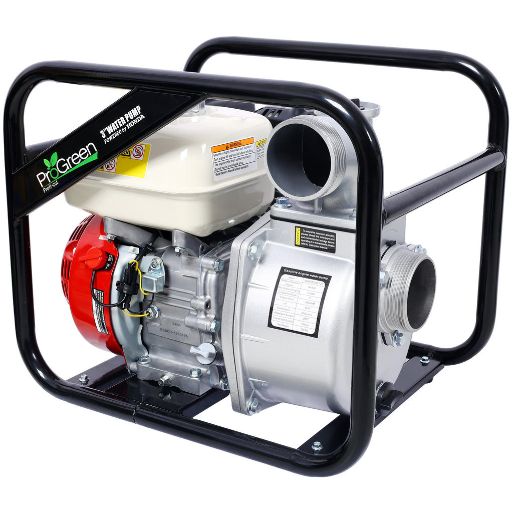 Water Pump 3" 264GPM with Honda GX160 Engine