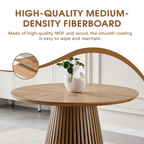 Wooden Round Dining Table