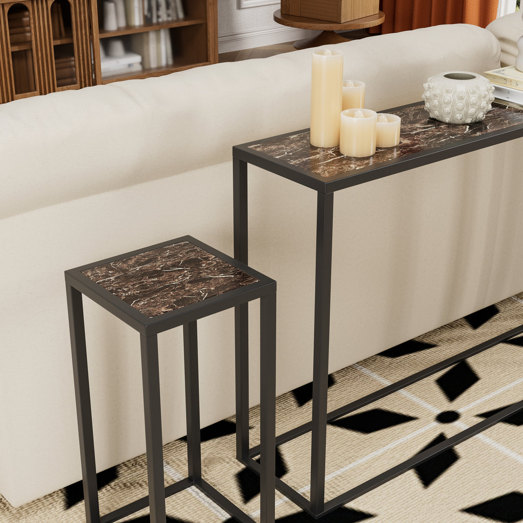 3-Piece Set of Narrow Tables