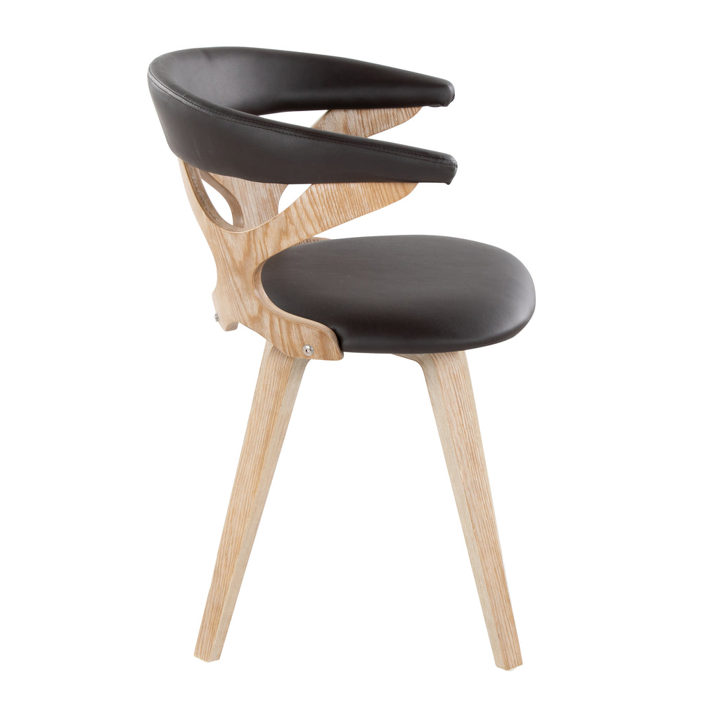 Gardenia Mid-Century Modern Dining/Accent Chair