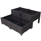 4 Piece Raised Garden Bed with Legs