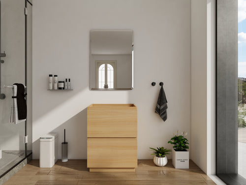 24" Bathroom Vanity with Double Drawer