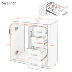 30'' Bathroom Vanity with Ceramic Sink Combo