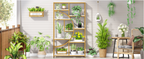 68.89" Height Industrial 5-Tier Display Shelf