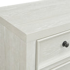 Gypsum Whitewash 8-Drawer Dresser
