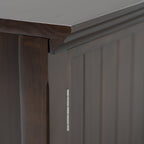 Acadian Entryway Storage Cabinet - Brunette