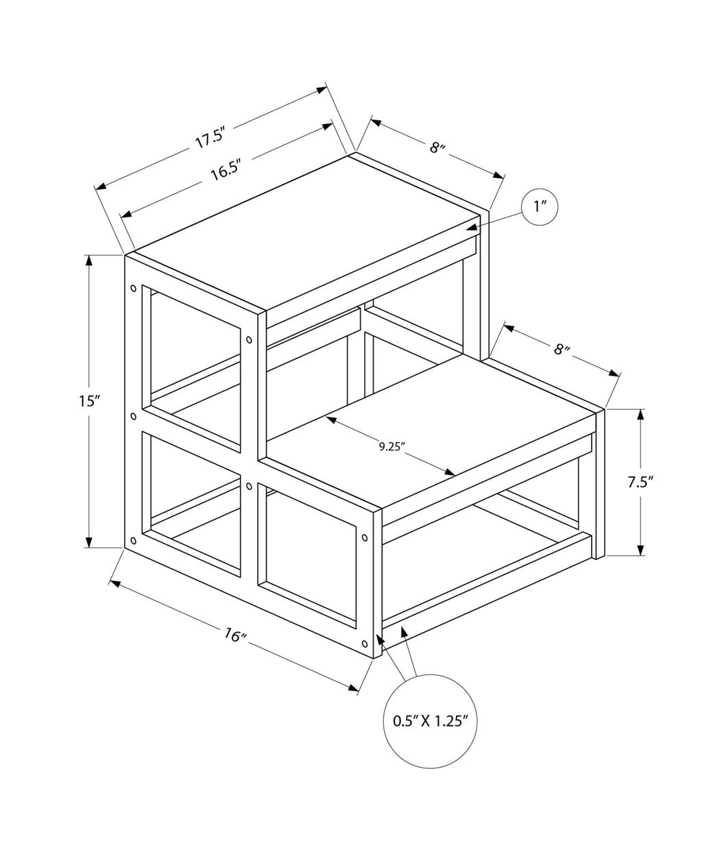 2-Step Ladder for Safe Access in Your Home