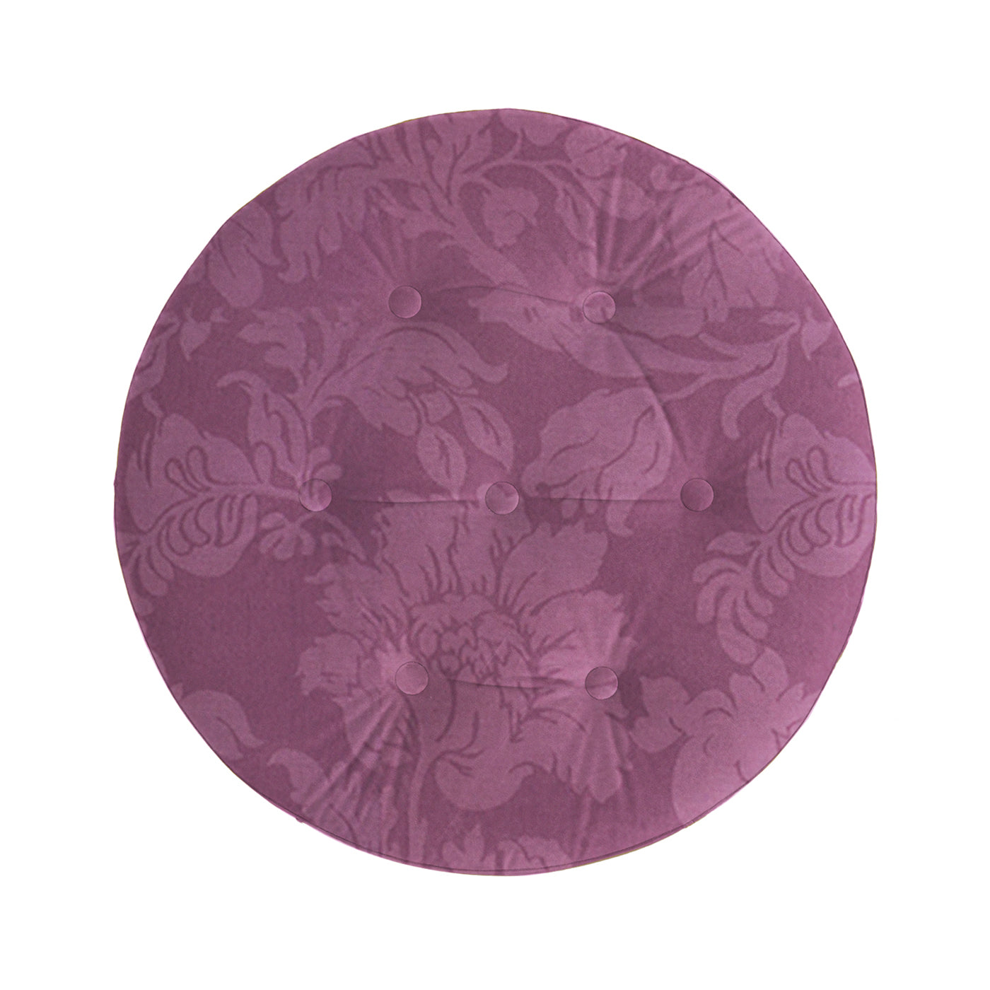 Yolanda 24" Round Upholstered Accent Ottoman