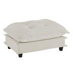 73-Inch Chenille Ottoman
