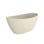 61 Inch Freestanding Solid Surface Soaking Bathtub