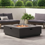 39" Square Iron Fire Pit - 50,000 BTU