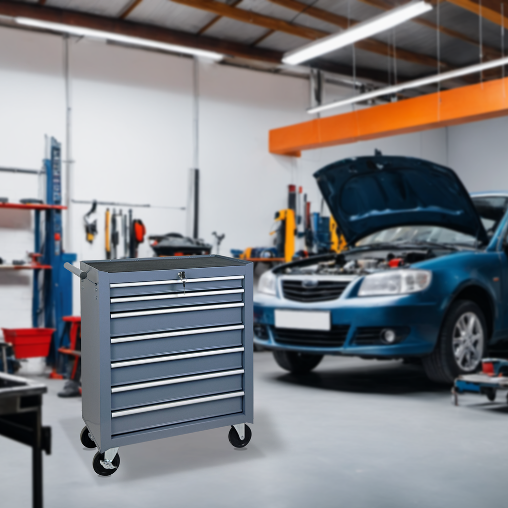 Rolling Tool Chest with 7-Drawer Tool Box