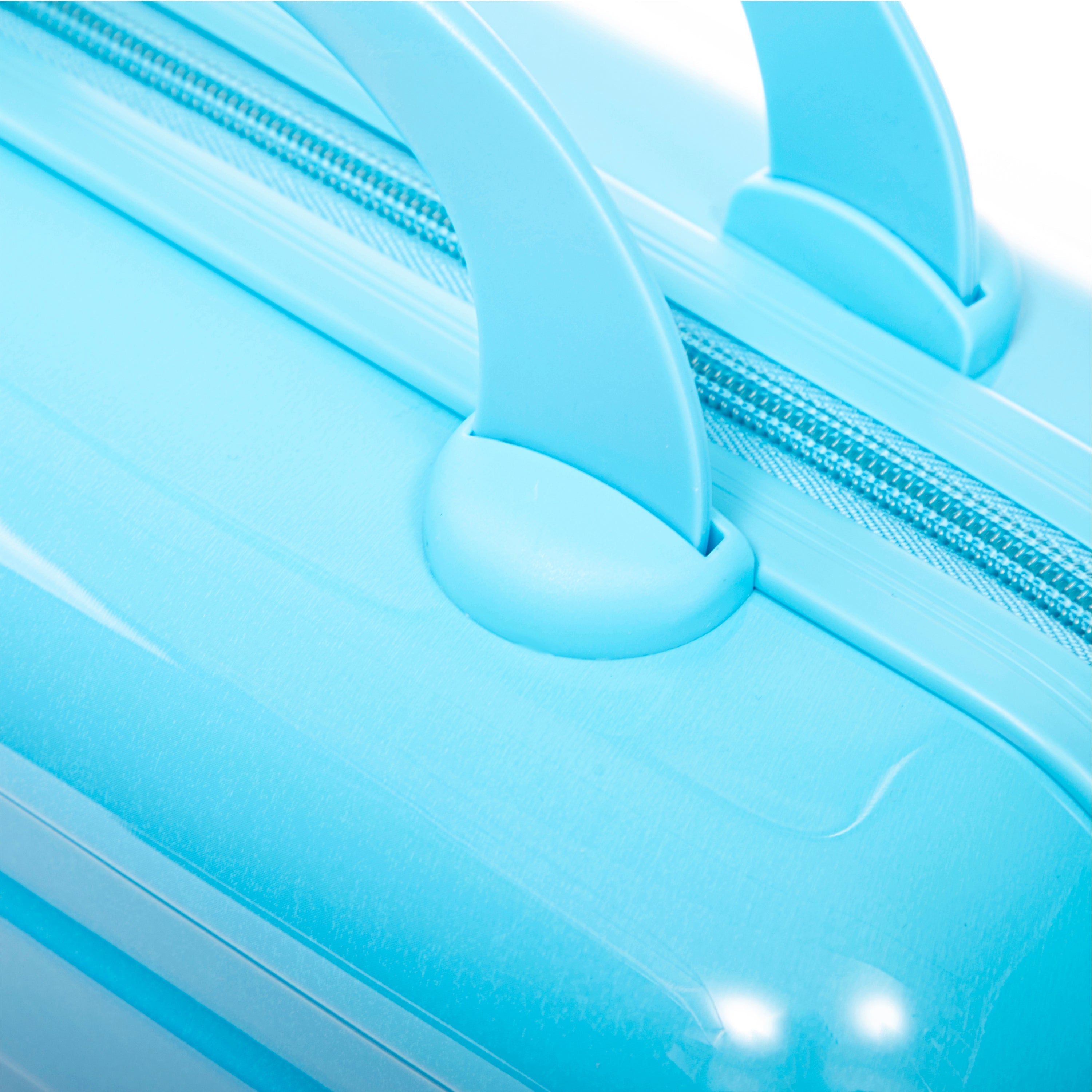 14'/20' 2-Piece PC Spinner Wheel Luggage Set with Gradient Color and Lock