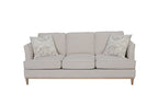 Sofa With 3 Reversible Cushions and 2 Pillows