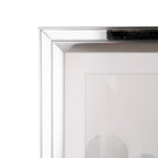 S/2 23.6x23.6" Kaiden Crystal Mirror Framed Wall Art