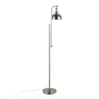 Floor Lamp in Nickel