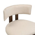 26" Counter Height Bar Stool, Upholstered Counter Stools (Set of 2)
