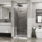 Goodyo 36"x 72" Bifold Frameless Glass Shower Door