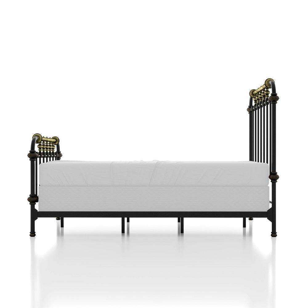 Transitional Style Antique Bed