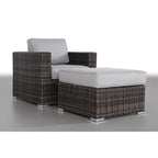Comfortable Upholstered Accent Armchair – No Assembly Required