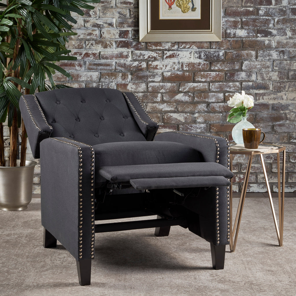 Classic Dark Recliner Chair