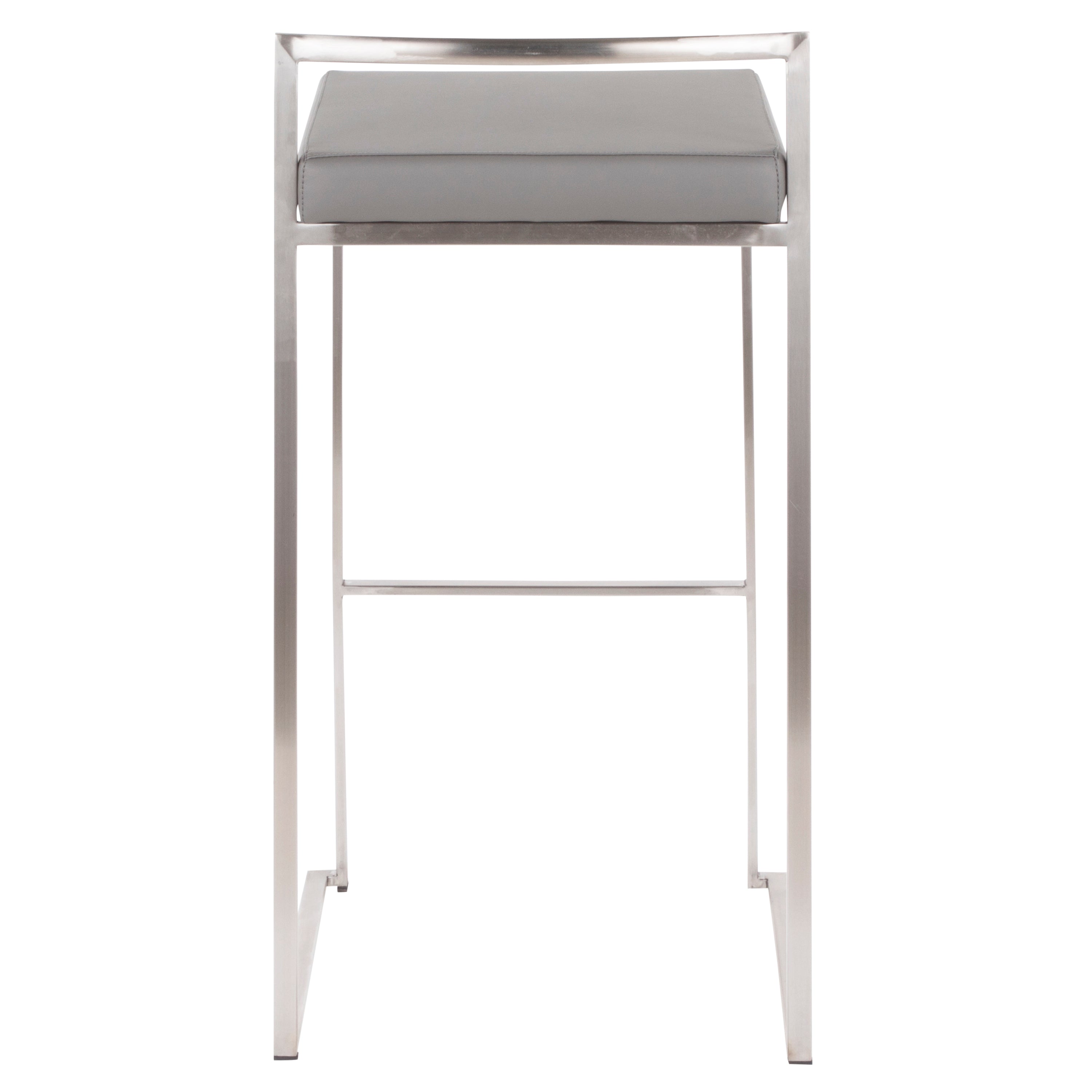 30" Contemporary Stackable Barstool Set