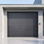 8.5' x 8.5' Motorized Roll-Up Door Kit for Double Garage Metal Shed
