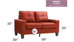 Newbury G465A-L Modular Loveseat