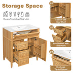 30" Bathroom Vanity with Sink