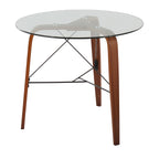Contemporary Round Dinette Table