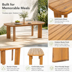 7-Piece Outdoor Patio Dining Set