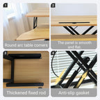 32 Inch Desk Converter – Height Adjustable Sit to Stand Riser