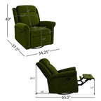 360° Swivel Recliner Manual Rocking Recliner Chair