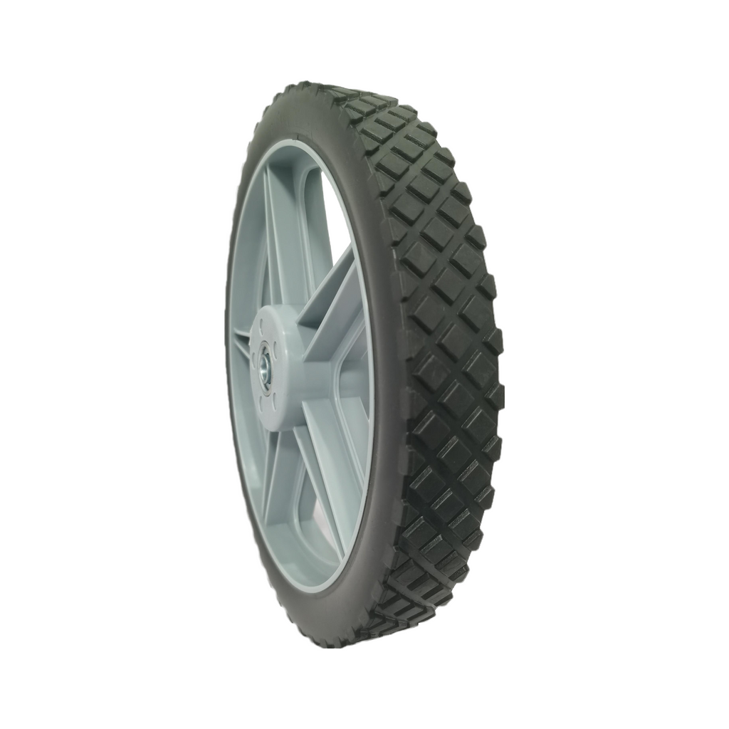 12" Spoked Plastic Wheel and Tire - 10 Pack