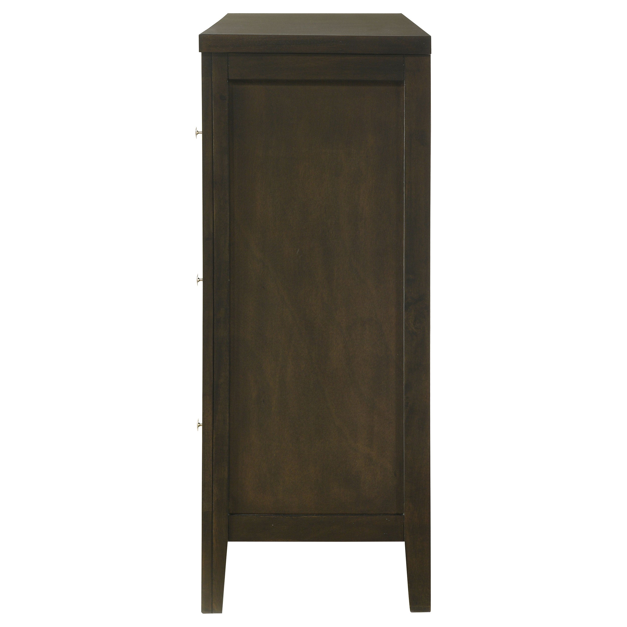 Clement Dark Cocoa 6-Drawer Dresser Cabinet