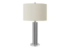 28"h Table Lamp in Nickel Metal