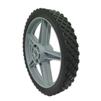 12" Spoked Plastic Wheel and Tire - 10 Pack