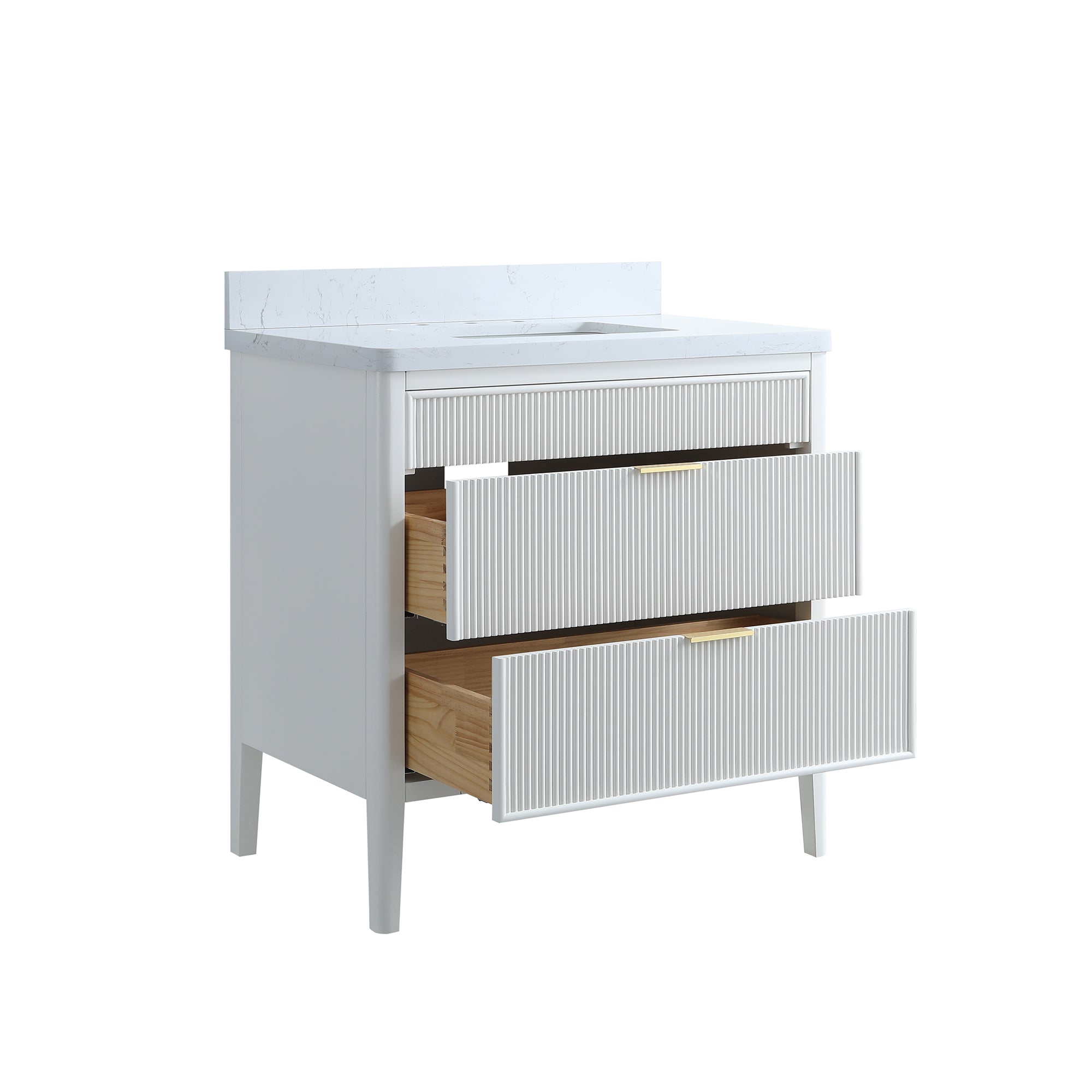Fully Assembled 30'' Bathroom Vanity