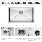 32 Inch Undermount Kitchen Sink