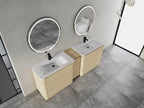 84-Inch Freestanding Bathroom Vanity with Sink