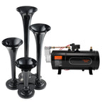 Train Horns Kit with 4 Trumpets
