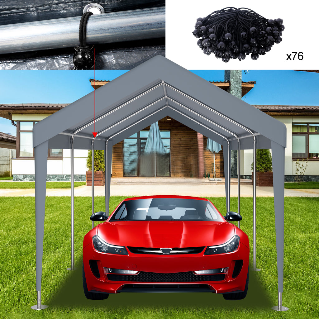 12x20ft Carport Replacement Canopy Cover